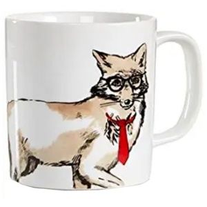 The Cellar Fox Mug 15.5 ounces Porcelain